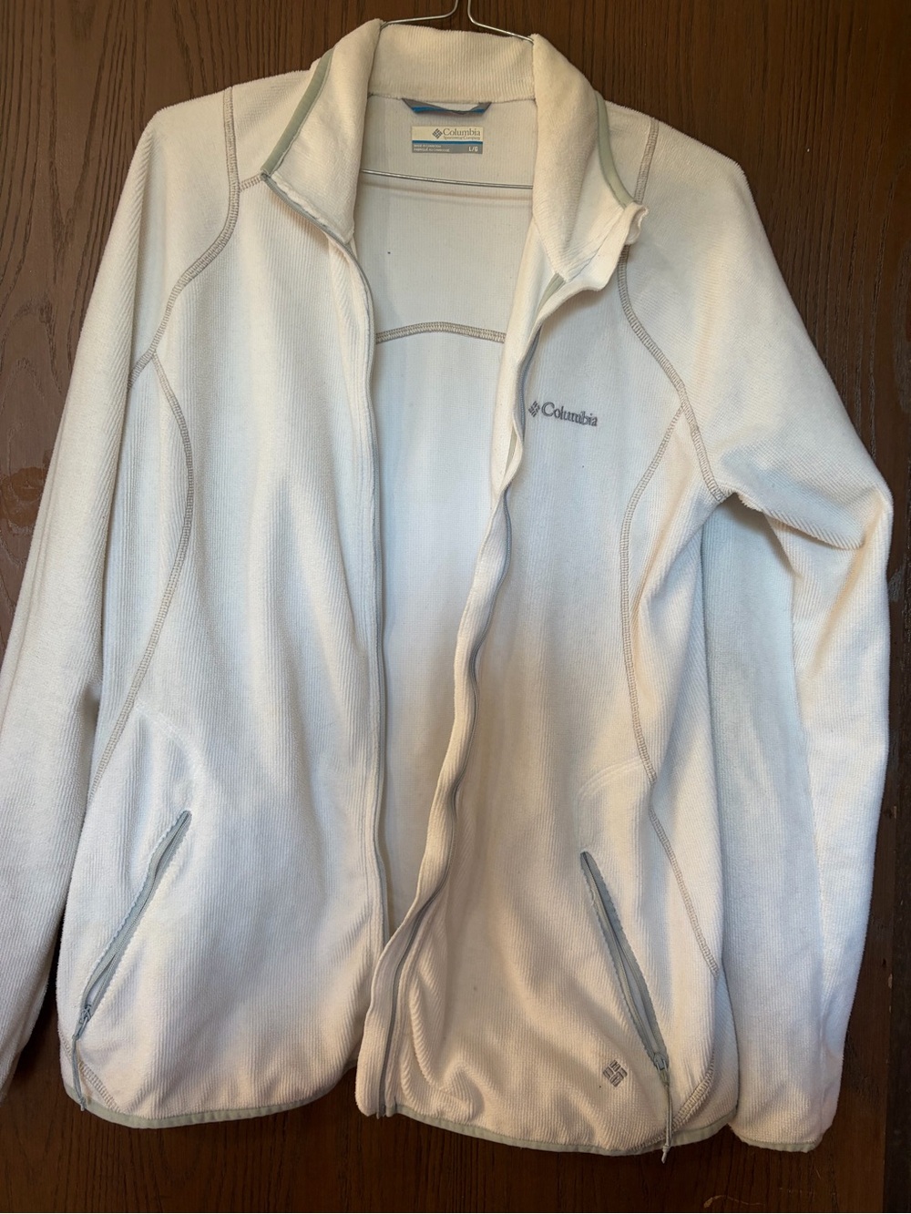 Columbia Women’s Ivory Full-Zip Performance Fleece Jacket